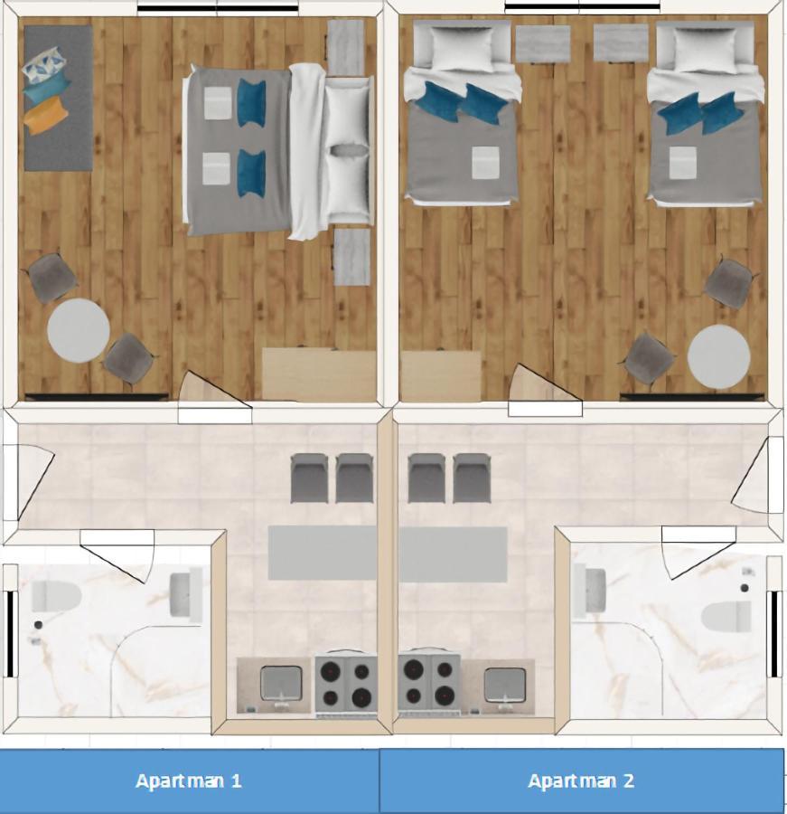 Apartmani Drinska Foca Eksteriør bilde